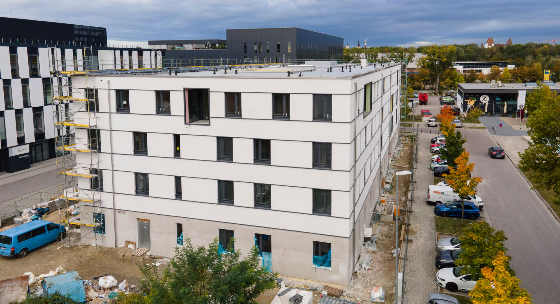 Neubau Wohnheim durch die Lebenshilfe Werkstätten der Region 10 GmbH.