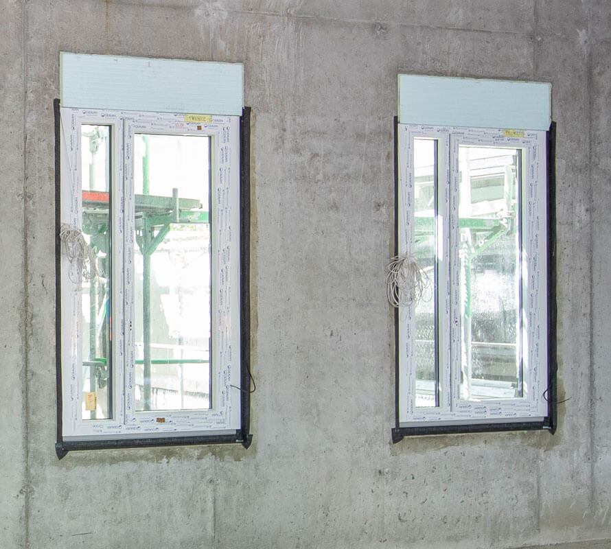Lieferung und Einbau von Kunststoff-Fenstern